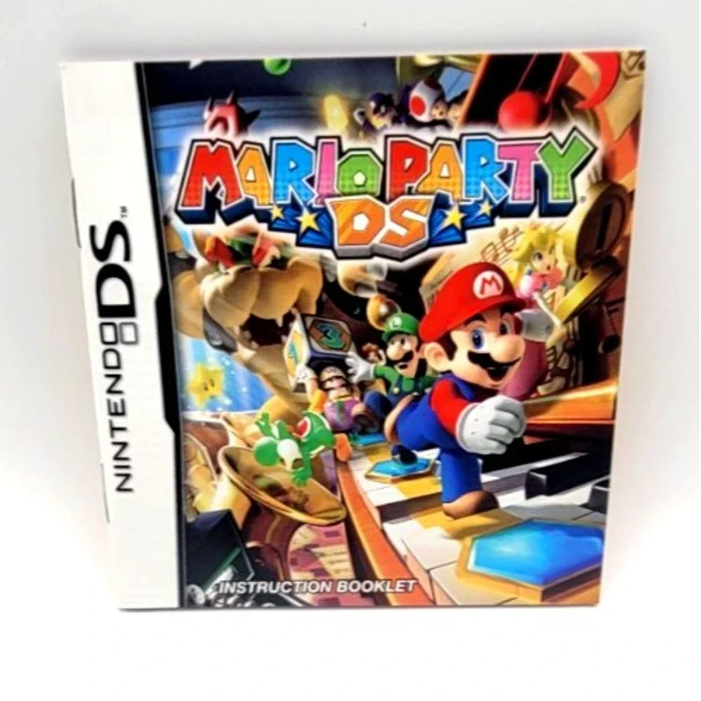 Mario Party NINTENDO DS GAME MANUAL ONLY *NO GAME*‎